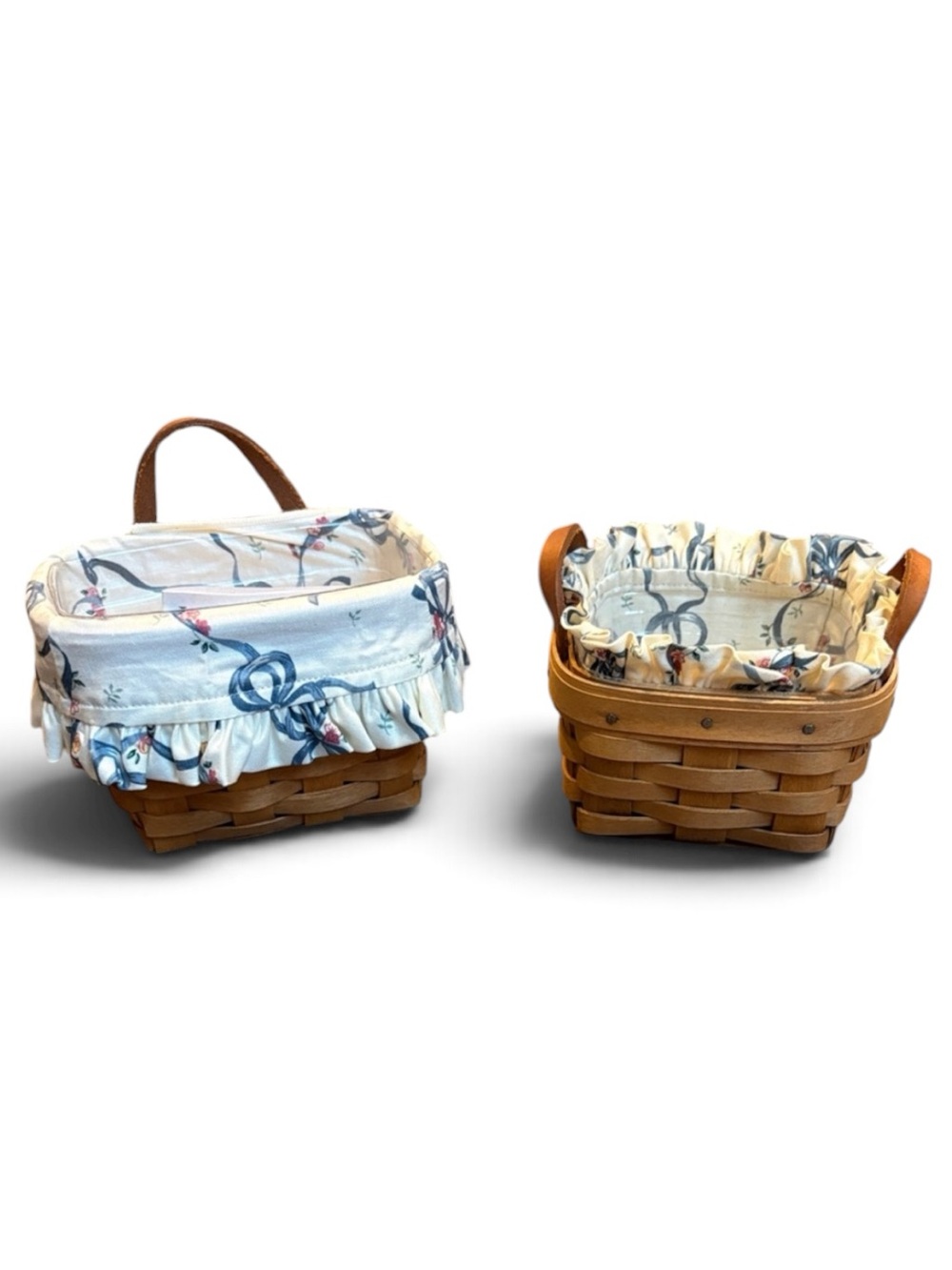 Longaberger Booking Basket & Sweet Basil Basket Herb Garden Fabric & Protectors